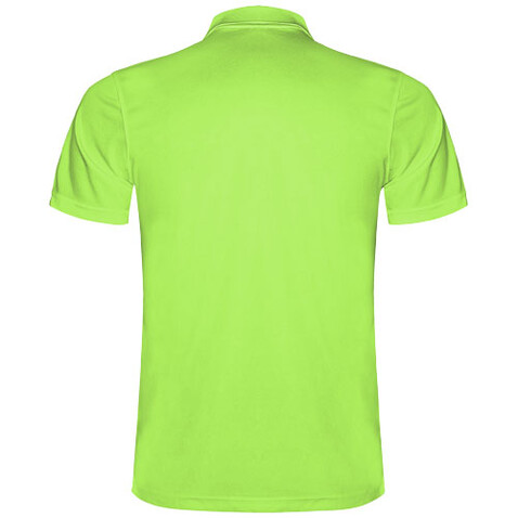 Monzha Sport Poloshirt für Kinder, limone bedrucken, Art.-Nr. K04042XM