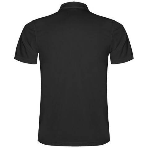 Monzha Sport Poloshirt für Kinder, schwarz bedrucken, Art.-Nr. K04043OM
