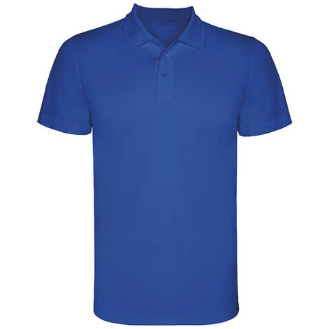Monzha Sport Poloshirt für Kinder, royalblau bedrucken, Art.-Nr. K04044TD