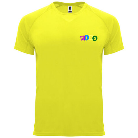 Bahrain Sport T-Shirt für Kinder, Fluor Yellow bedrucken, Art.-Nr. K04071CM