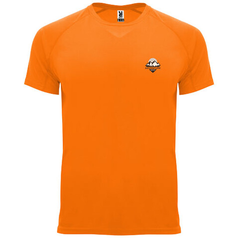 Bahrain Sport T-Shirt für Kinder, Fluor Orange bedrucken, Art.-Nr. K04073LM
