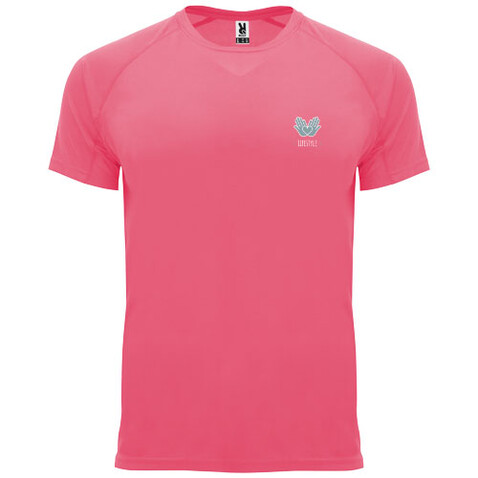 Bahrain Sport T-Shirt für Kinder, Fluor Lady Pink bedrucken, Art.-Nr. K04074QD