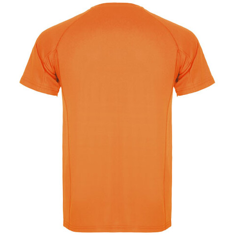 Montecarlo Sport T-Shirt für Kinder, Fluor Orange bedrucken, Art.-Nr. K04253LH