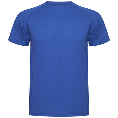 Montecarlo Sport T-Shirt für Kinder, royalblau bedrucken, Art.-Nr. K04254TH