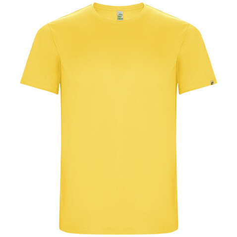 Imola Sport T-Shirt für Kinder, gelb bedrucken, Art.-Nr. K04271BM