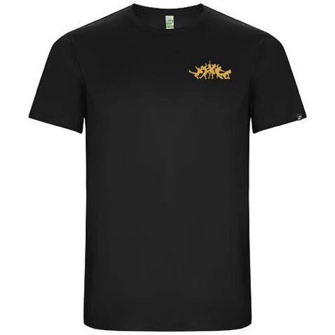 Imola Sport T-Shirt für Kinder, schwarz bedrucken, Art.-Nr. K04273OD