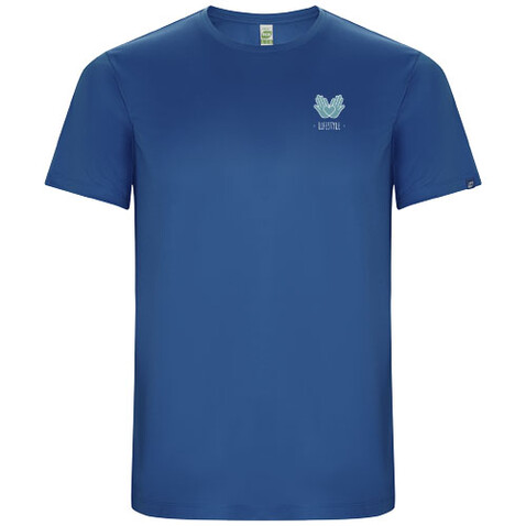 Imola Sport T-Shirt für Kinder, royalblau bedrucken, Art.-Nr. K04274TH