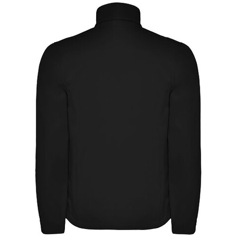 Antartida Softshelljacke für Kinder, schwarz bedrucken, Art.-Nr. K64323OH