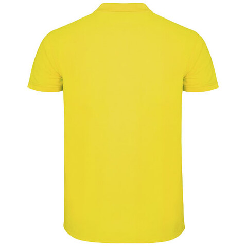 Star Poloshirt für Kinder, gelb bedrucken, Art.-Nr. K66381BL