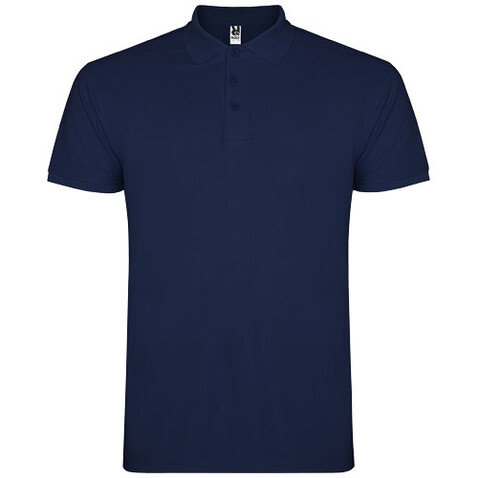 Star Poloshirt für Kinder, Navy Blue bedrucken, Art.-Nr. K66381RJ