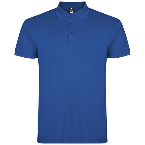 Star Poloshirt für Kinder, royalblau bedrucken, Art.-Nr. K66384TC