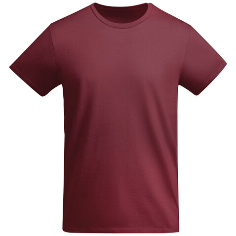 Breda T-Shirt aus Bio-Baumwolle für Kinder, Garnet bedrucken, Art.-Nr. K66982PE