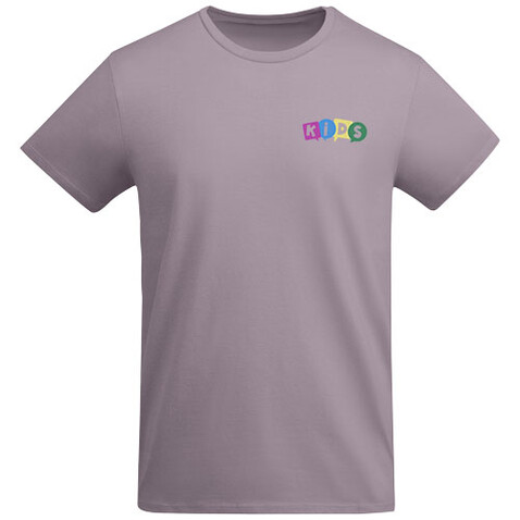 Breda T-Shirt aus Bio-Baumwolle für Kinder, flieder bedrucken, Art.-Nr. K66982VE
