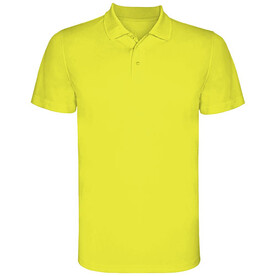 Monzha Sport Poloshirt für Herren, Fluor Yellow bedrucken, Art.-Nr. R04041C1 Monzha Sport Poloshirt für Herren, Fluor Yellow bedrucken, Art.-Nr. R04041C1