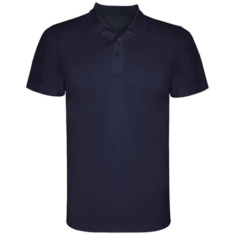 Monzha Sport Poloshirt für Herren, Navy Blue bedrucken, Art.-Nr. R04041R5