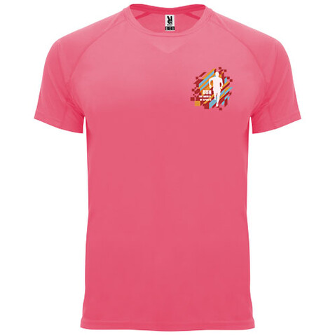 Bahrain Sport T-Shirt für Herren, Fluor Lady Pink bedrucken, Art.-Nr. R04074Q1 Bahrain Sport T-Shirt für Herren, Fluor Lady Pink bedrucken, Art.-Nr. R04074Q1