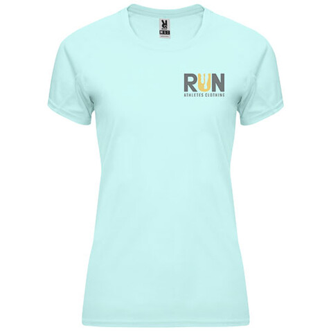 Bahrain Sport T-Shirt für Damen, mintgrün bedrucken, Art.-Nr. R04083B3 Bahrain Sport T-Shirt für Damen, mintgrün bedrucken, Art.-Nr. R04083B3
