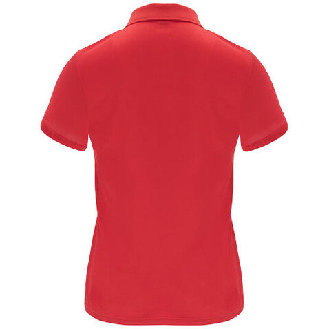 Monzha Sport Poloshirt für Damen, rot bedrucken, Art.-Nr. R04104I4 Monzha Sport Poloshirt für Damen, rot bedrucken, Art.-Nr. R04104I4