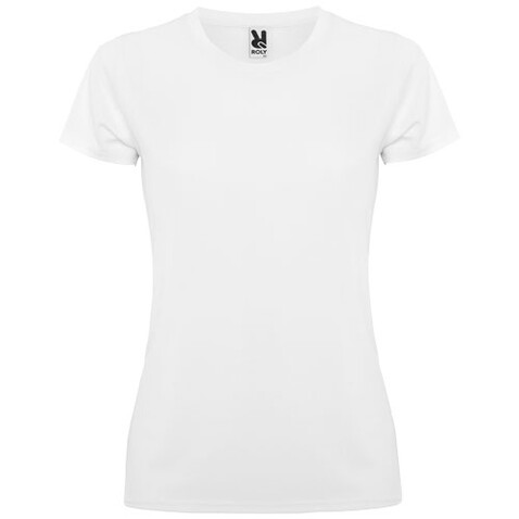 Montecarlo Sport T-Shirt für Damen, weiss bedrucken, Art.-Nr. R04231Z3 Montecarlo Sport T-Shirt für Damen, weiss bedrucken, Art.-Nr. R04231Z3