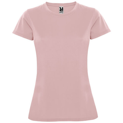 Montecarlo Sport T-Shirt für Damen, hellrosa bedrucken, Art.-Nr. R04234O2