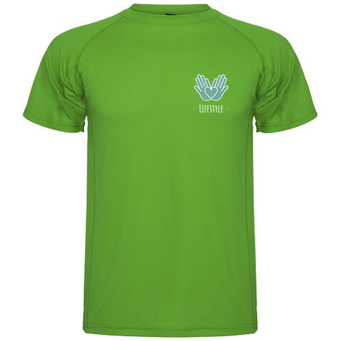 Montecarlo Sport T-Shirt für Herren, farngrün bedrucken, Art.-Nr. R04255D3 Montecarlo Sport T-Shirt für Herren, farngrün bedrucken, Art.-Nr. R04255D3
