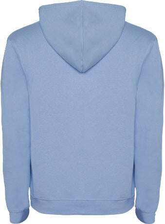 Urban Kapuzenpullover für Herren, himmelblau, weiss bedrucken, Art.-Nr. R10678D4