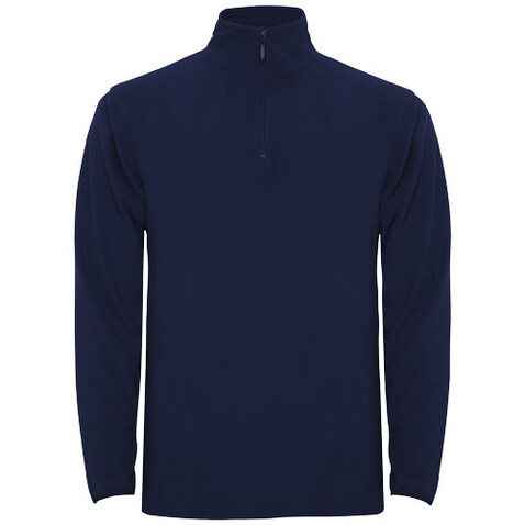 Himalaya 1/4 Zip - Fleecepullover für Herren, Navy Blue bedrucken, Art.-Nr. R10951R1