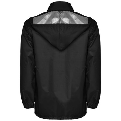 Escocia Leichte Regenjacke Unisex, schwarz bedrucken, Art.-Nr. R50743O1