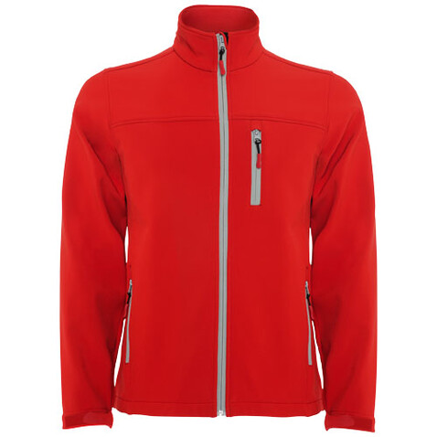 Antartida Softshelljacke für Herren, rot bedrucken, Art.-Nr. R64324I1
