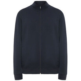 Ulan Sweatjacke Unisex, Navy Blue bedrucken, Art.-Nr. R64391R1