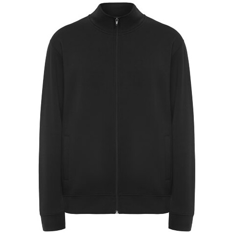Ulan Sweatjacke Unisex, schwarz bedrucken, Art.-Nr. R64393O3 Ulan Sweatjacke Unisex, schwarz bedrucken, Art.-Nr. R64393O3
