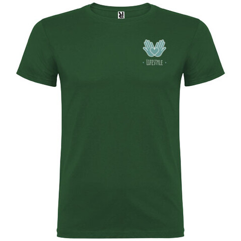 Beagle T-Shirt für Herren, dunkelgrün bedrucken, Art.-Nr. R65544Z5 Beagle T-Shirt für Herren, dunkelgrün bedrucken, Art.-Nr. R65544Z5