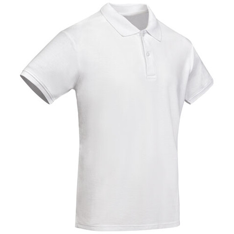 Prince Poloshirt aus Bio-Baumwolle für Herren, weiss bedrucken, Art.-Nr. R66171Z3