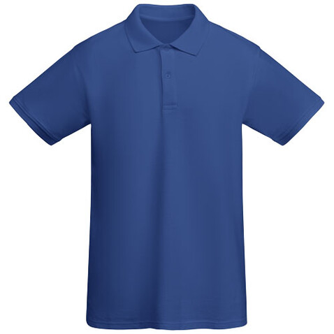 Prince Poloshirt aus Bio-Baumwolle für Herren, royalblau bedrucken, Art.-Nr. R66174T5