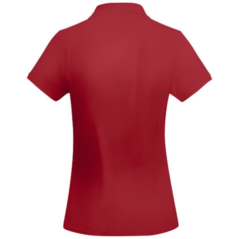 Prince Poloshirt aus Bio-Baumwolle für Damen, rot bedrucken, Art.-Nr. R66184I3 Prince Poloshirt aus Bio-Baumwolle für Damen, rot bedrucken, Art.-Nr. R66184I3