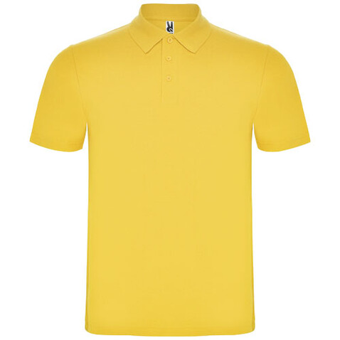 Austral Poloshirt Unisex, gelb bedrucken, Art.-Nr. R66321B1