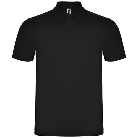 Austral Poloshirt Unisex, schwarz bedrucken, Art.-Nr. R66323O3