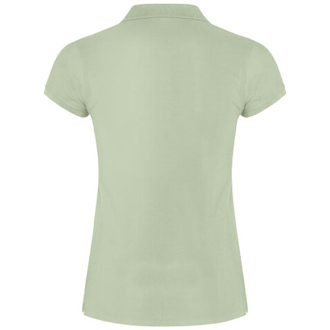 Star Poloshirt für Damen, Mist Green bedrucken, Art.-Nr. R66345Q6