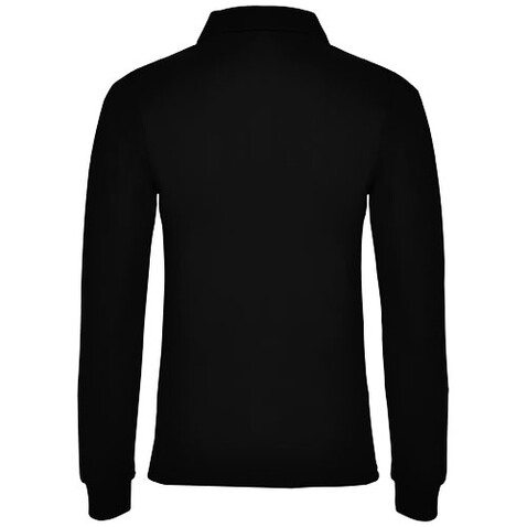 Estrella Langarm Poloshirt für Damen, schwarz bedrucken, Art.-Nr. R66363O2 Estrella Langarm Poloshirt für Damen, schwarz bedrucken, Art.-Nr. R66363O2