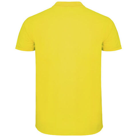 Star Poloshirt für Herren, gelb bedrucken, Art.-Nr. R66381B2