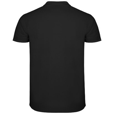Star Poloshirt für Herren, schwarz bedrucken, Art.-Nr. R66383O6 Star Poloshirt für Herren, schwarz bedrucken, Art.-Nr. R66383O6