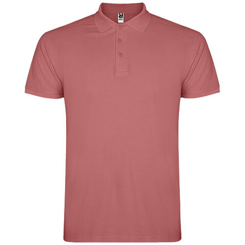 Star Poloshirt für Herren, Chrysanthemum Red bedrucken, Art.-Nr. R66384K1