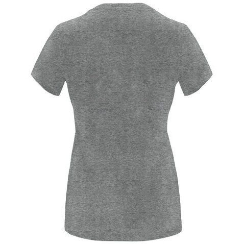 Capri T-Shirt für Damen, Marl Grey bedrucken, Art.-Nr. R66832U4