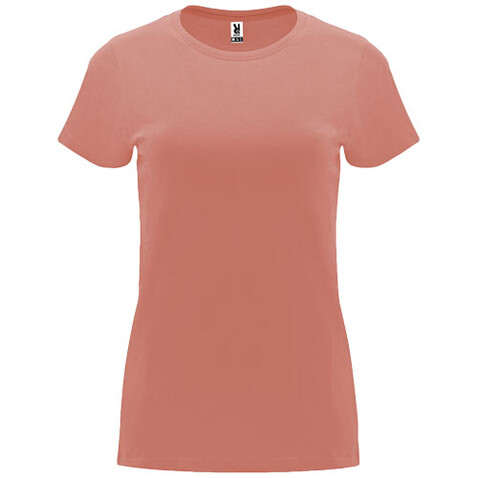 Capri T-Shirt für Damen, Clay Orange bedrucken, Art.-Nr. R66833K5