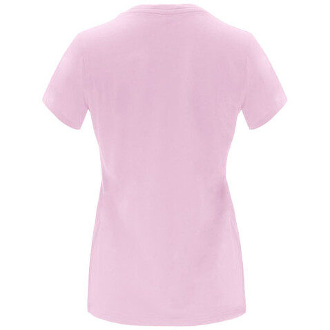 Capri T-Shirt für Damen, hellrosa bedrucken, Art.-Nr. R66834O5