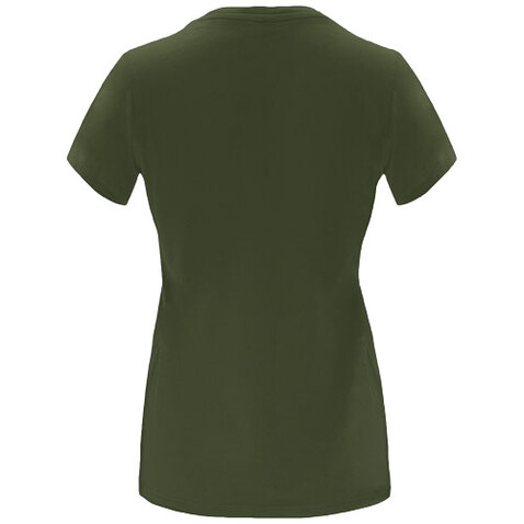 Capri T-Shirt für Damen, Venture Green bedrucken, Art.-Nr. R66834Y4