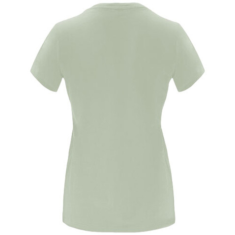 Capri T-Shirt für Damen, Mist Green bedrucken, Art.-Nr. R66835Q4