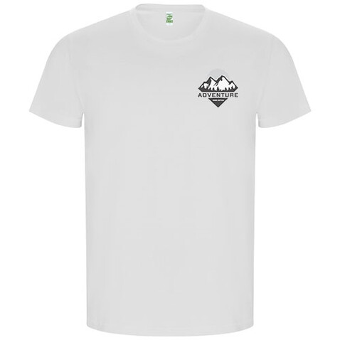 Golden T-Shirt für Herren, weiss bedrucken, Art.-Nr. R66901Z1