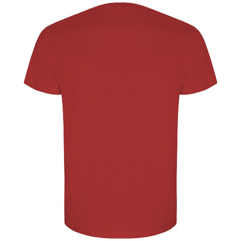 Golden T-Shirt für Herren, rot bedrucken, Art.-Nr. R66904I4