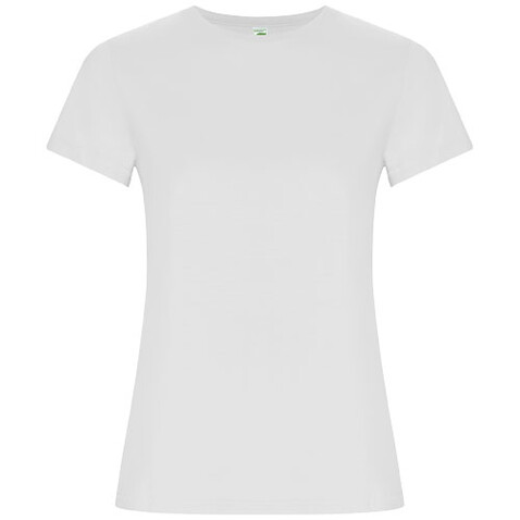 Golden T-Shirt für Damen, weiss bedrucken, Art.-Nr. R66961Z3
